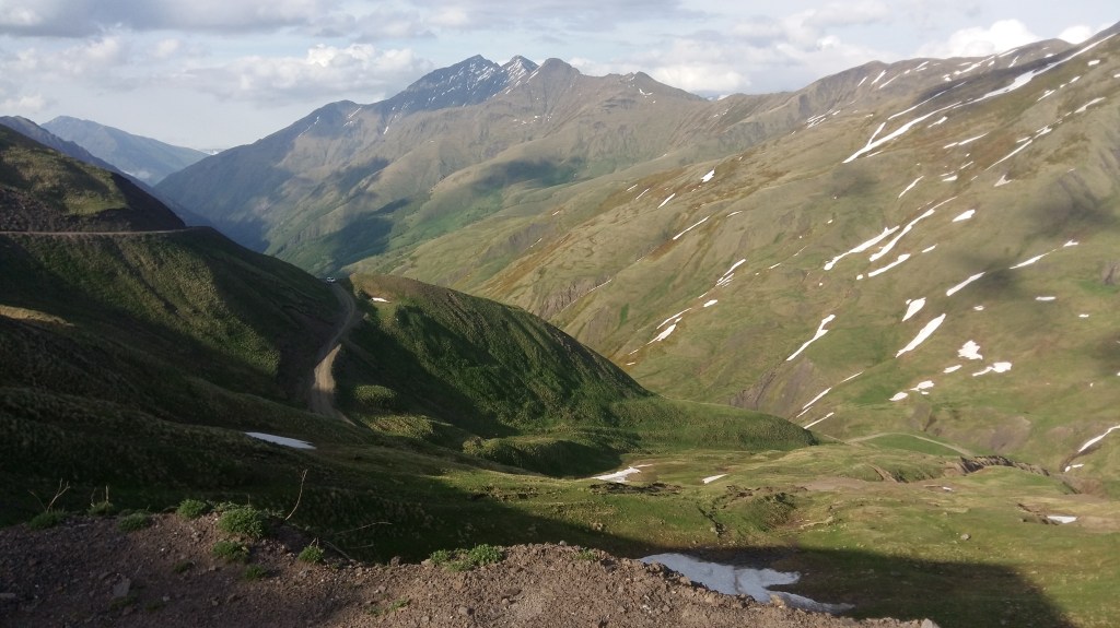 Mountains of the Datvisjvari Pass.