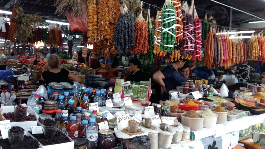 Spice vendor, Green Bazaar, Kutaisi