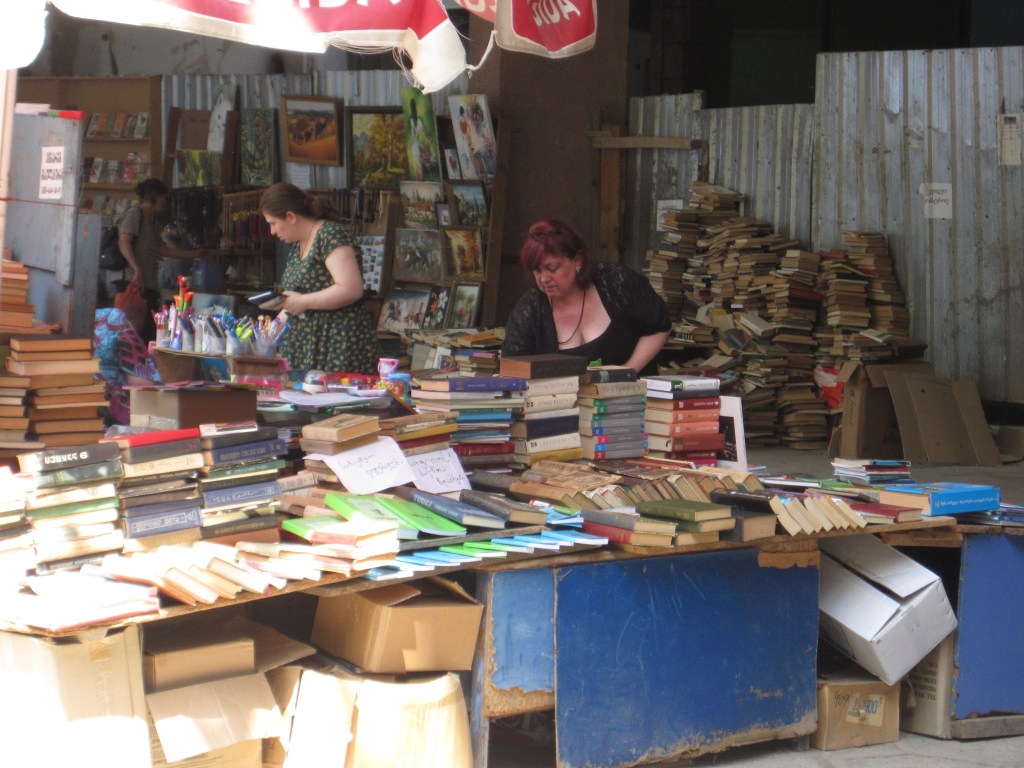 Used bookseller, Kutaisi